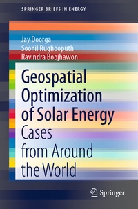 Enlarge image Cover: Geospatial Optimization of Solar Energy - Springer