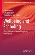 Cover: Wellbeing and Schooling - Springer