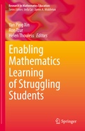 Cover: Enabling Mathematics Learning of Struggling Students - Springer