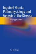 Cover: Inguinal Hernia: Pathophysiology and Genesis of the Disease - Springer