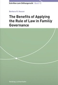 Cover: The Benefits of Applying the Rule of Law in Family Governance - Helbing & Lichtenhahn