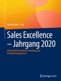 Cover: Sales Excellence - Jahrgang 2020 - Springer Gabler