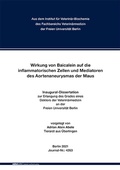 Bild: Wirkung von Baicalein auf inflammatorische Zellen und Mediatoren des Aortenaneurysmas der Maus - Mensch & Buch