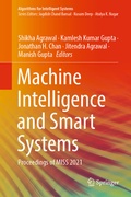 Cover: Machine Intelligence and Smart Systems - Springer