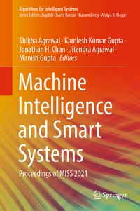 Enlarge image Cover: Machine Intelligence and Smart Systems - Springer