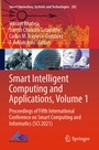 Cover: Smart Intelligent Computing and Applications, Volume 1 - Springer
