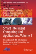 Cover: Smart Intelligent Computing and Applications, Volume 1 - Springer