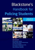 Cover: Blackstone's Handbook for Policing Students 2022 - OUP eBook