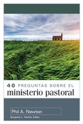 Cover: 40 Preguntas Sobre El Ministerio Pastoral (40 Questions about Pastoral Ministry) - Portavoz