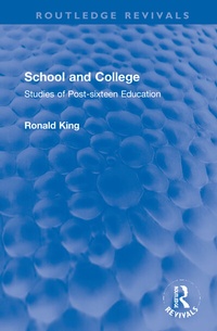 Abbildung von: School and College - Routledge