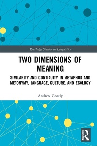 Abbildung von: Two Dimensions of Meaning - Routledge