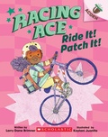 Cover: Ride It! Patch It!: An Acorn Book (Racing Ace #3) - Scholastic US