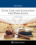 Abbildung von: Civil Law and Litigation for Paralegals - Aspen Publishing