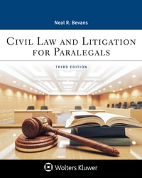 Abbildung von: Civil Law and Litigation for Paralegals - Aspen Publishing