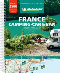 Abbildung von: Michelin ATLAS France CAMPING CAR - Michelin Editions des Voyages