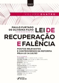 Cover: Lei de Recupera&ccedil;&atilde;o e Fal&ecirc;ncia - Volume 4 - Editora Foco