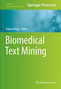 Abbildung von: Biomedical Text Mining - Humana