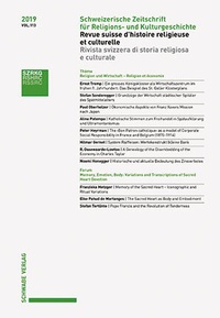 Abbildung von: SZRKG 2019 Vol. 113 - Schwabe Verlagsgruppe AG Schwabe Verlag