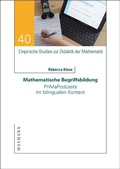 Cover: Mathematische Begriffsbildung - Waxmann