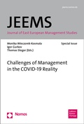 Cover: Challenges of Management in the COVID-19 Reality - Nomos