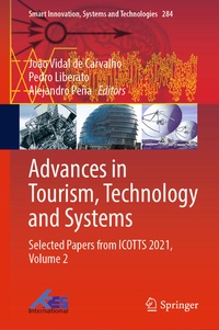 Enlarge image Cover: Advances in Tourism, Technology and Systems - Springer