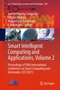 Cover: Smart Intelligent Computing and Applications, Volume 2 - Springer