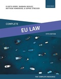 Cover: Complete EU Law - Oxford University Press