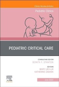 Abbildung von: Pediatric Critical Care, An Issue of Pediatric Clinics of North America: Volume 69-3 - Elsevier