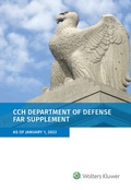 Bild: Department of Defense Far Supplement (Dfars) - Wolters Kluwer Law & Business