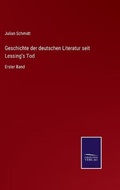Cover: Geschichte der deutschen Literatur seit Lessing's Tod - Salzwasser-Verlag