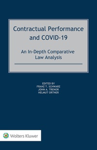 Abbildung von: Contractual Performance and COVID-19 - Kluwer Law International