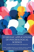 Cover: Everyday Applications of Psychological Science - Routledge