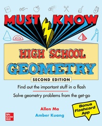 Enlarge image Cover: Must Know High School Geometry, Second Edition - McGraw-Hill Education