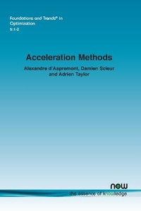 Enlarge image Cover: Acceleration Methods - now publishers Inc