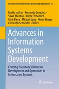 Cover: Advances in Information Systems Development - Springer