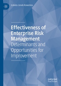 Abbildung von: Effectiveness of Enterprise Risk Management - Palgrave Macmillan