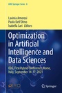 Cover: Optimization in Artificial Intelligence and Data Sciences - Springer