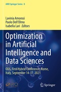 Cover: Optimization in Artificial Intelligence and Data Sciences - Springer