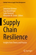 Cover: Supply Chain Resilience - Springer