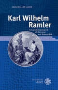 Cover: Karl Wilhelm Ramler - Universit&auml;tsverlag Winter