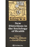 Cover: New Directions In The Sociology Of Health - Routledge