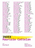 Cover: Maurizio Cattelan: Index - Marsilio
