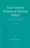 Cover: Socio-economic Relations in Ptolemaic Pathyris - Brill