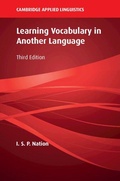 Cover: Learning Vocabulary in Another Language - Cambridge University Press