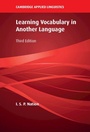 Cover: Learning Vocabulary in Another Language - Cambridge University Press