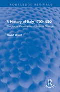 Cover: A History of Italy 1700-1860 - Routledge