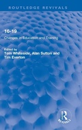 Cover: 16-19 - Routledge