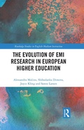 Cover: The Evolution of EMI Research in European Higher Education - Routledge