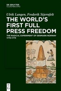 Cover: The World's First Full Press Freedom - De Gruyter Oldenbourg