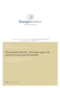 Cover: Schwachstelle Mensch - Pr&auml;vention gegen alte und neue Formen der Kriminalit&auml;t - buch & netz